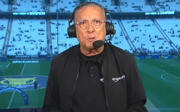 Galvão Bueno apresenta melhora e deve receber alta neste sábado em Londrina, informa família