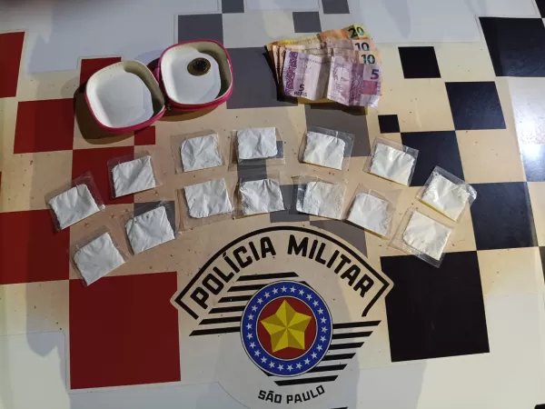 Adolescente é apreendido com cocaína durante ação da PM em Santa Cruz do Rio Pardo