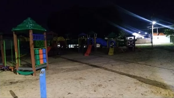 Pedreiro é preso em flagrante após furtar fiação elétrica de praça pública em Salto Grande