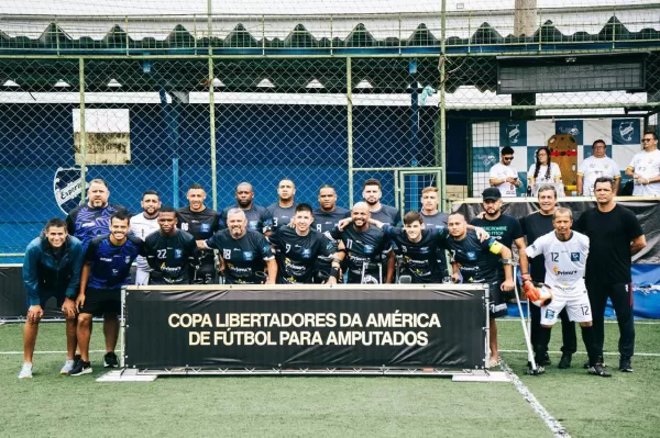 Ourinhos estreia com goleada e vence equipe argentina na Copa Libertadores de Futebol para Amputados