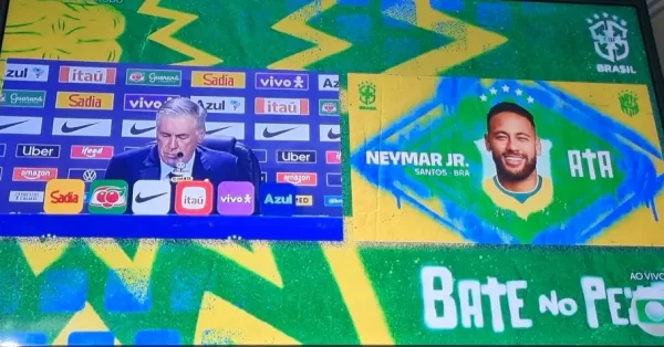 Com Neymar, Ancelotti convoca os 26 jogadores para a Copa do Mundo
