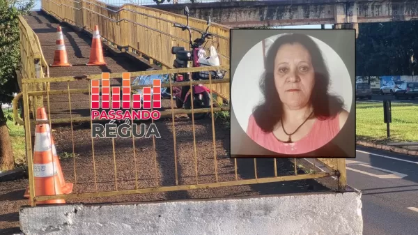 Identificada mulher que morreu após mal súbito em passarela da Rodovia Raposo Tavares, em Ourinhos; será sepultada sexta-feira, 1º 