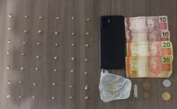 GCM prende suspeito e apreende 42 pedras de crack durante patrulhamento em Ourinhos