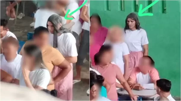 Membros de facção tentam fugir de presídio disfarçados de mulher