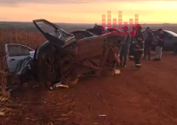 Perseguição policial termina em grave acidente envolvendo família em Salto Grande