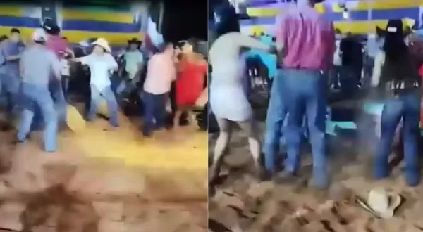 Homem fica gravemente ferido em briga generalizada na festa do peão de Iacri