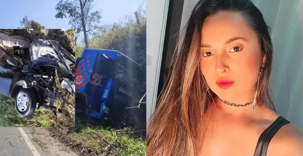 Mulher de 29 anos morre em colisão frontal em Joaquim Távora