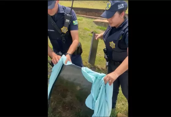 GCM de Ourinhos prende ladrão e recupera pertences furtados