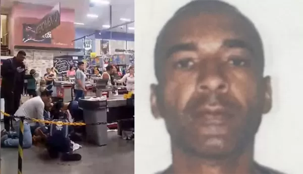 Homem morre após ser baleado e pedir socorro em supermercado de Marília; ex-sogro é suspeito do crime 