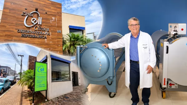 Zions Cell Clínica oferece tratamento com oxigenoterapia hiperbárica em Ourinhos e amplia acesso a pacientes da região
