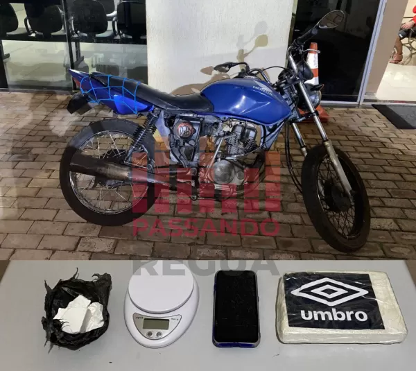 Polícia Militar de Ourinhos prende homem e apreende motocicleta 