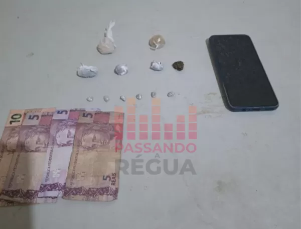 Homem é preso por tráfico após polícia encontrar cocaína e maconha em bar na Vila Brasil, em Ourinhos