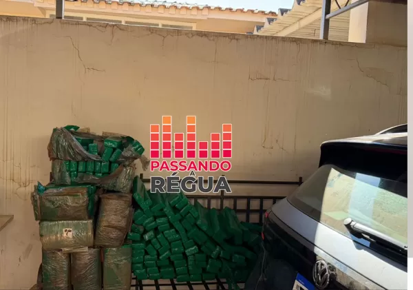 Jovem é preso com 246 quilos de maconha em veículo roubado na Rodovia Engenheiro João Baptista Cabral Rennó