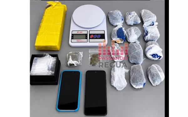 Força Tática prende homem e apreende mais de 1 kg de maconha durante operação contra o tráfico em Ourinhos