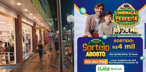 ACE realizará 3º Sorteio de "Combinação Perfeita" na próxima segunda-feira, 26