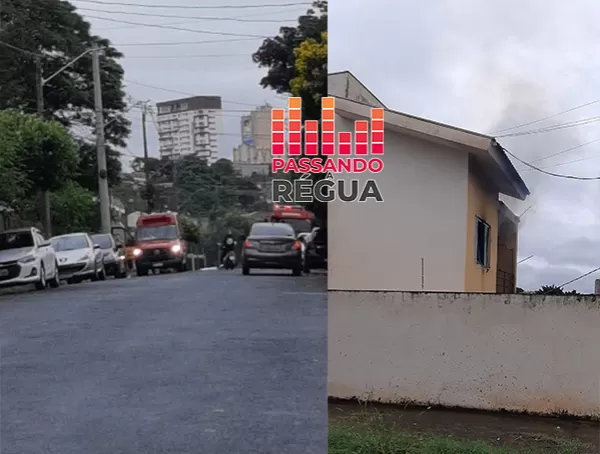 Incêndio destrói sobrado no Jardim Ouro Verde e deixa família ferida; criança é transferida em estado grave