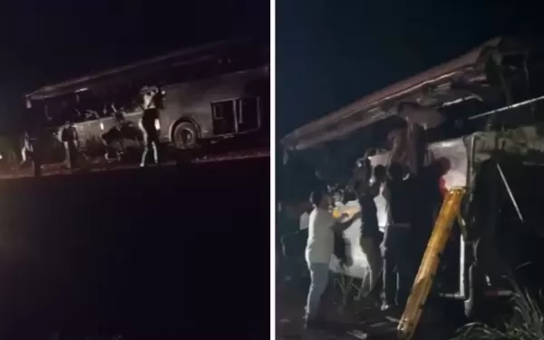 Grave acidente entre ônibus e caminhão deixa 12 mortos e 19 feridos em rodovia do interior de SP