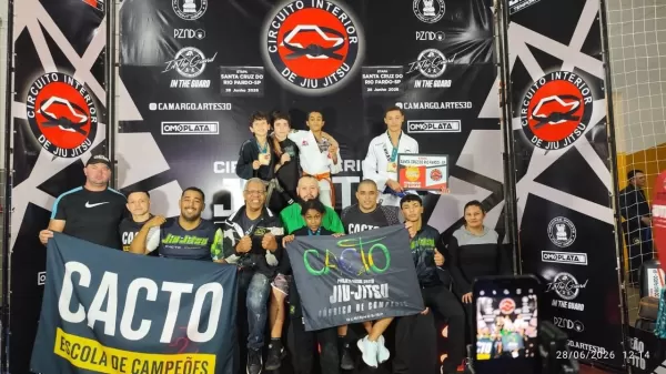 Cacto Ourinhos é destaque em competição e conquista vice-campeonato por equipes
