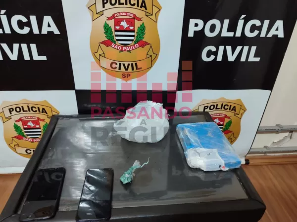 Polícia Civil prende suspeito por tráfico e apreende 1 kg de cocaína em Ourinhos