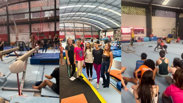 Professoras de Ginástica Artística de Ourinhos participam de curso com técnicos do Flamengo no Rio de Janeiro