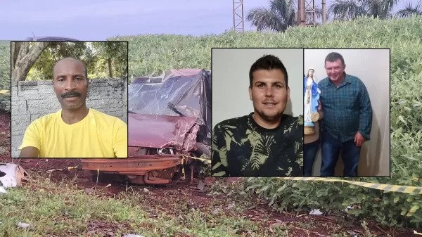 Vítimas de acidente fatal na BR-369 serão veladas e sepultadas em Cambará