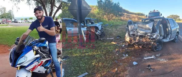 Jovem de 27 anos morreu em colisão frontal na SP-225 em Santa Cruz do Rio Pardo
