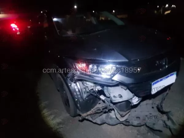 Andarilho morre após ser atropelado na SP-300 em São Manuel durante a noite de sexta-feira, 17