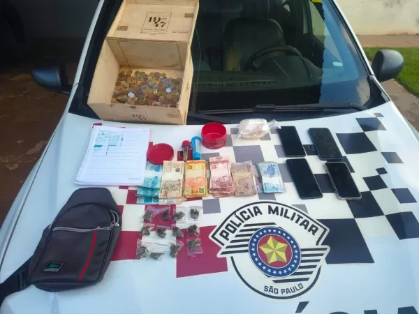 Casal é preso por tráfico de drogas durante operação em Canitar