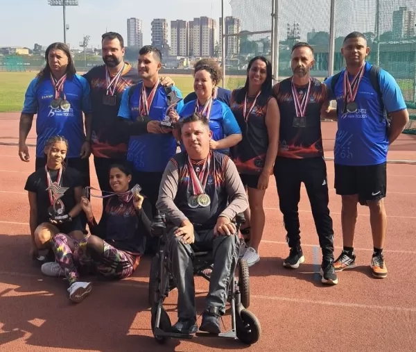 Paratletismo de Ourinhos conquista 26 medalhas de ouro e é vice-campeão regional do PARESP