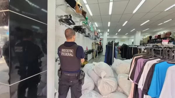 Receita Federal apreende mais de R$ 1 milhão em produtos falsificados no centro de Bauru