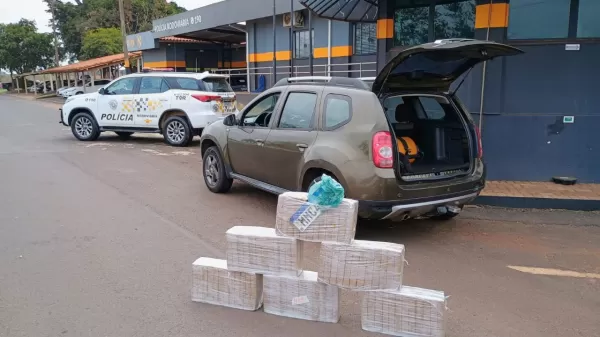 Polícia Militar apreende mais de 110 kg de maconha em Ourinhos