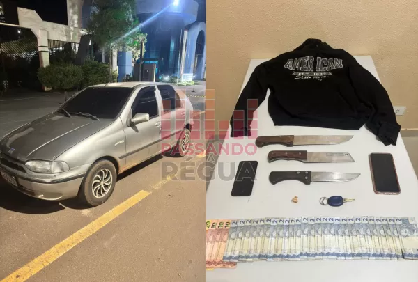 Casal é preso acusado de série de roubos a comércios em Ourinhos