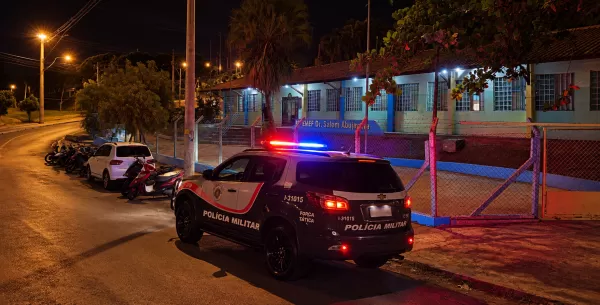 Três homens são presos após tentativa de furto de fiação elétrica em escola municipal de Ourinhos