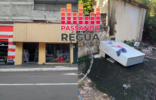 Bandidos furtam fiação de loja no Centro de Ourinhos; prejuízo deixa comerciantes sem energia