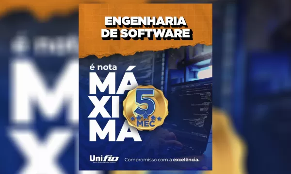 Engenharia de Software do UNIFIO conquista nota 5
