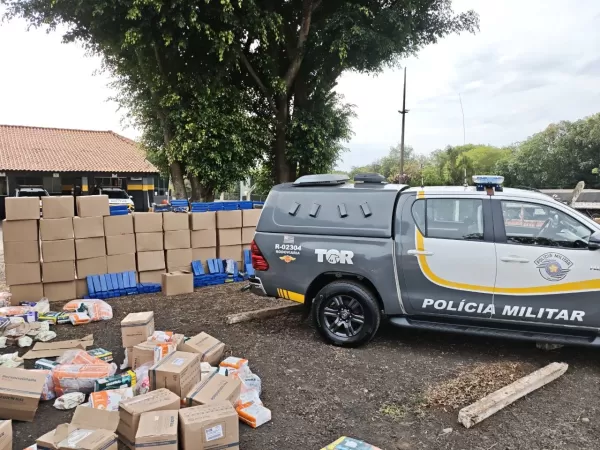 TOR apreende mais de 1,4 tonelada de maconha escondida em carga de fraldas em Assis; motorista é preso