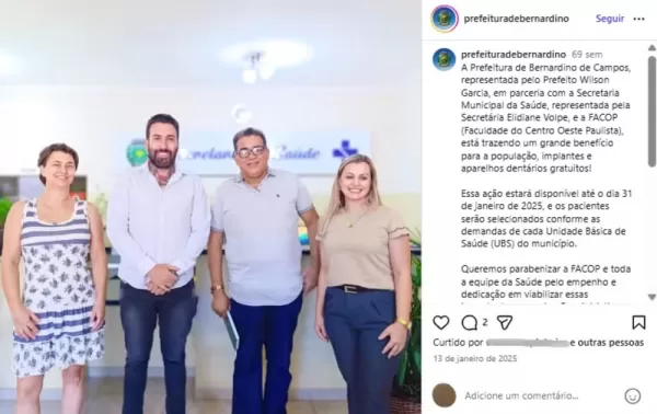 Moradores de Bernardino de Campos denunciam tratamentos dentários incompletos após mutirão anunciado como gratuito terminar em cobranças de até R$ 10 mil