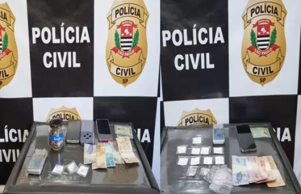 Polícia Civil de Ourinhos prende dois homens por tráfico de drogas em operação conjunta