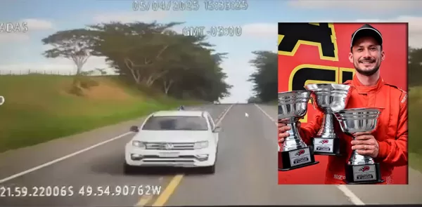 Piloto Eduardo Imamura morre em grave acidente na BR-153; Vídeo mostra colisão 