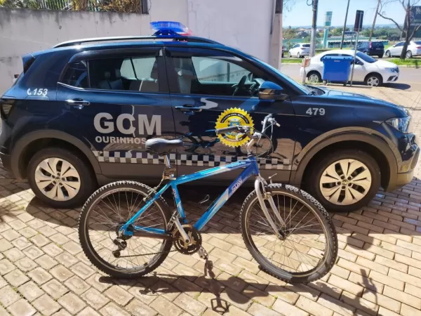 GCM de Ourinhos recupera bicicleta furtada no Jardim Santa Fé