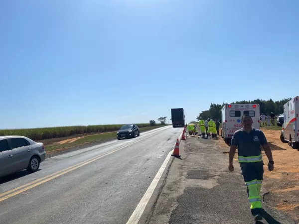 Homem de 83 anos morre atropelado na BR-153