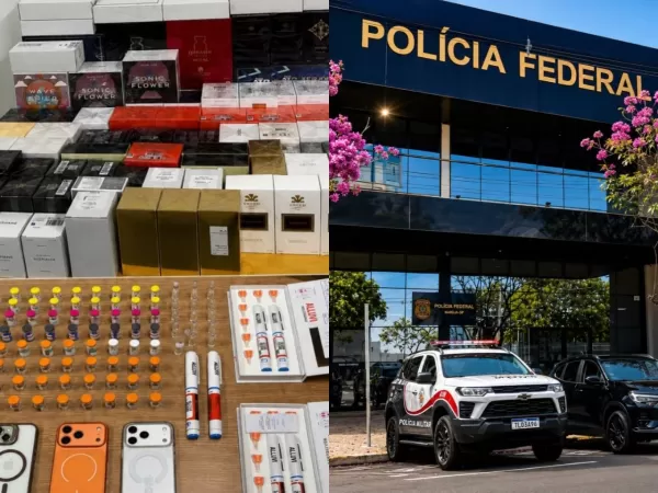 Força Tática apreende mais de 100 frascos de tirzepatida e perfumes importados na SP-225 em Santa Cruz do Rio Pardo