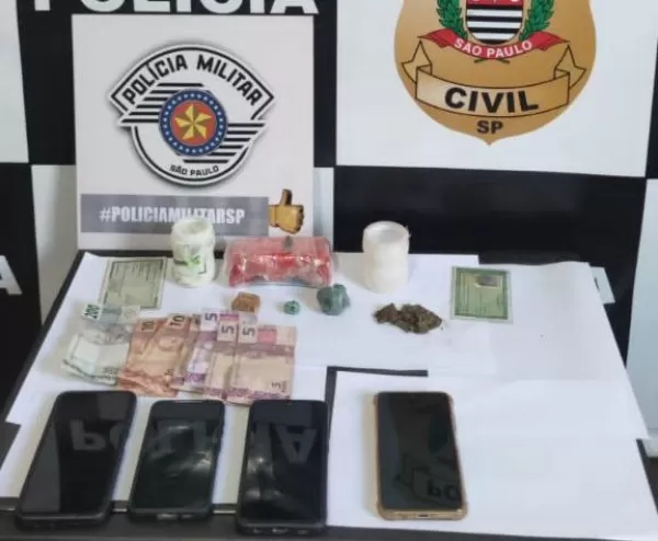 Operação contra tráfico de drogas em Salto Grande resulta em apreensões e prisões