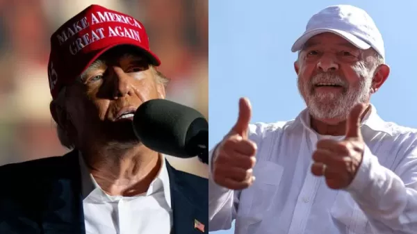 Lula parabeniza Trump por vitória na eleição dos EUA, deseja sorte 