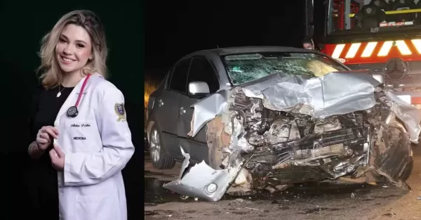 Estudante de medicina morre em grave acidente a caminho de encontrar o namorado no Dia dos Namorados