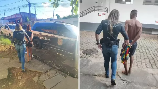 Trio é preso acusado de estuprar, roubar e manter mulher em cárcere na região 