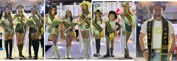 Beatriz Marinho é eleita Rainha da FAPI 2025 em noite de glamour e celebração