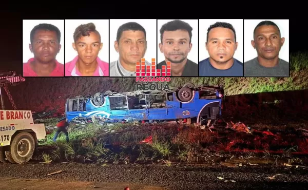 Sobe para sete o número de mortos em acidente com ônibus de trabalhadores na BR-153, em Marília