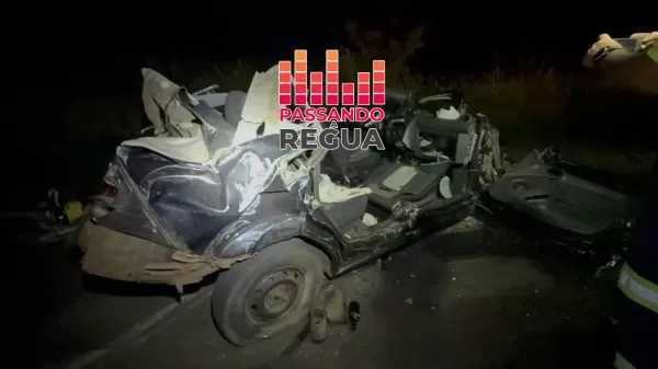 Ultrapassagem proibida termina em grave acidente com quatro feridos na BR-369 entre Andirá e Cambará