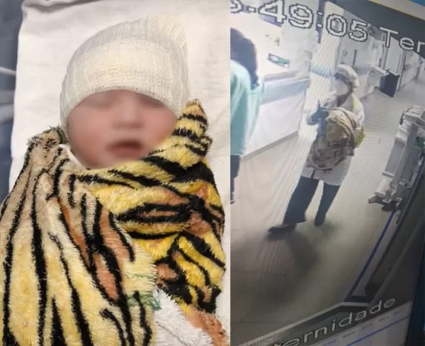 Recém-nascida sequestrada de hospital de MG é encontrada em Goiás